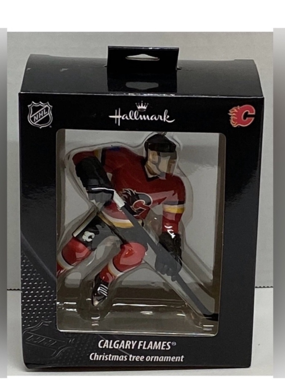 NHL Calgary Flames Hallmark Christmas Tree Ornament NEW